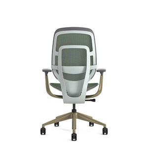 Ohne Kopfstütze / Intermix Shift Blau-Gold KR13+Matte Brass 4B22