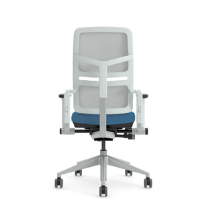 Ohne Kopfstütze / Grid Möwengrau KR05/Era Kobalt CSE42