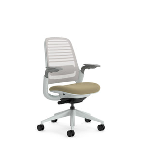 Ohne Kopfstütze / 3D Microknit Möwengrau 5T31/Atlantic AT35