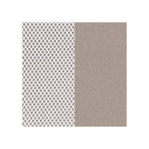 Mit Kopfstütze / 3D Microknit Möwengrau 5T31/Era Trüffel CSE02