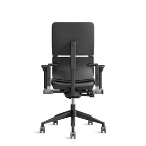 Ohne Kopfstütze / Europe Leather Schwarz 0273