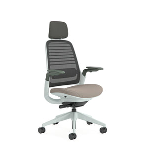 Mit Kopfstütze / 3D Microknit Pfeffer ST29/Era Trüffel CSE02