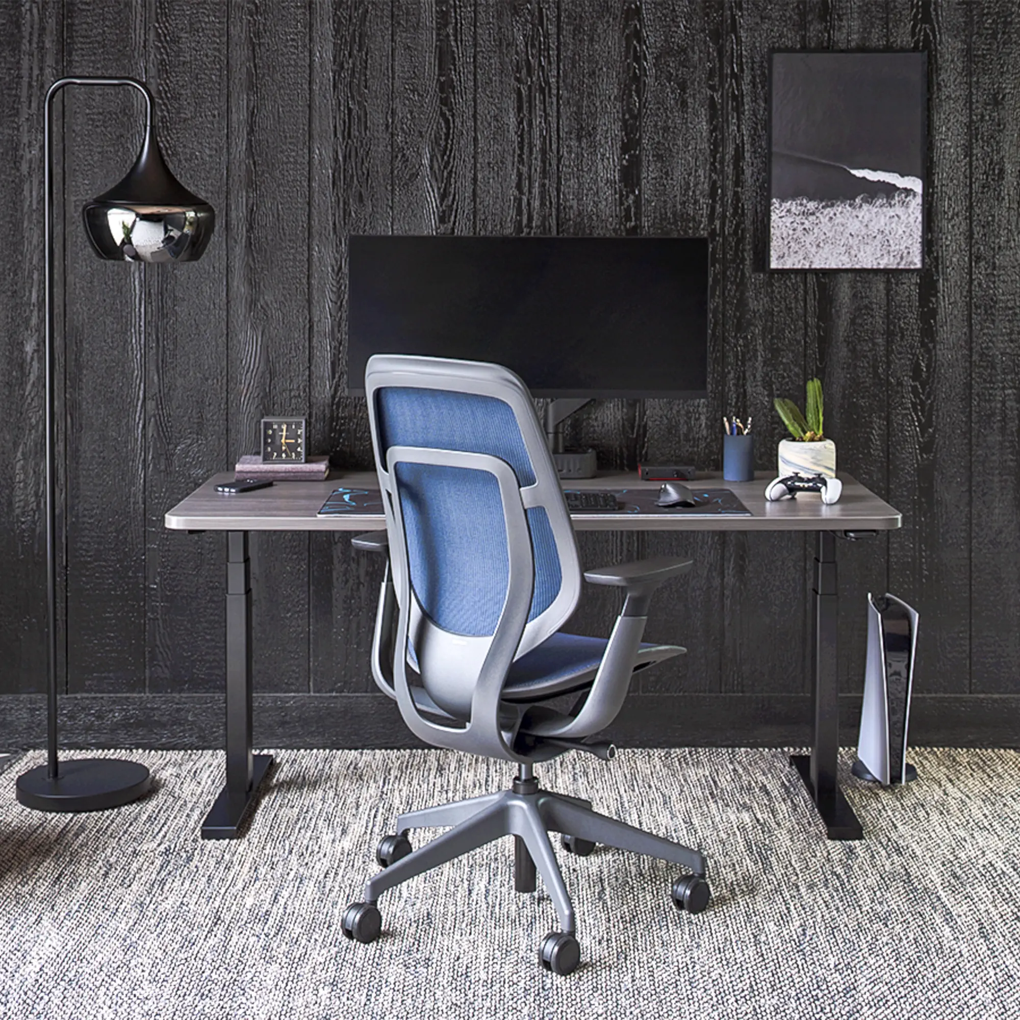 Ohne Kopfstütze / Intermix Baltic-Blau KR09