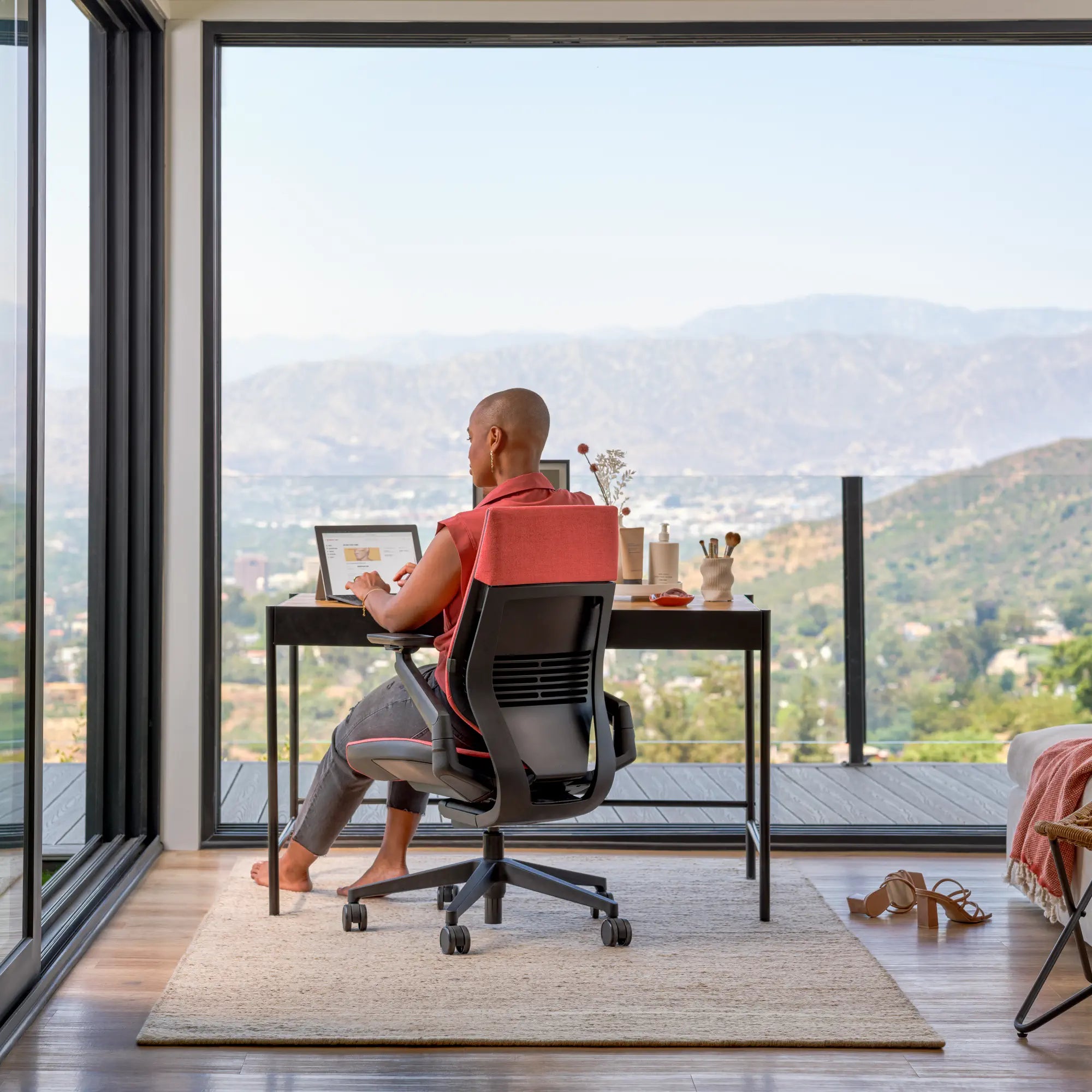 Rückenlehne mit Stofftop / Era Safran CSE29