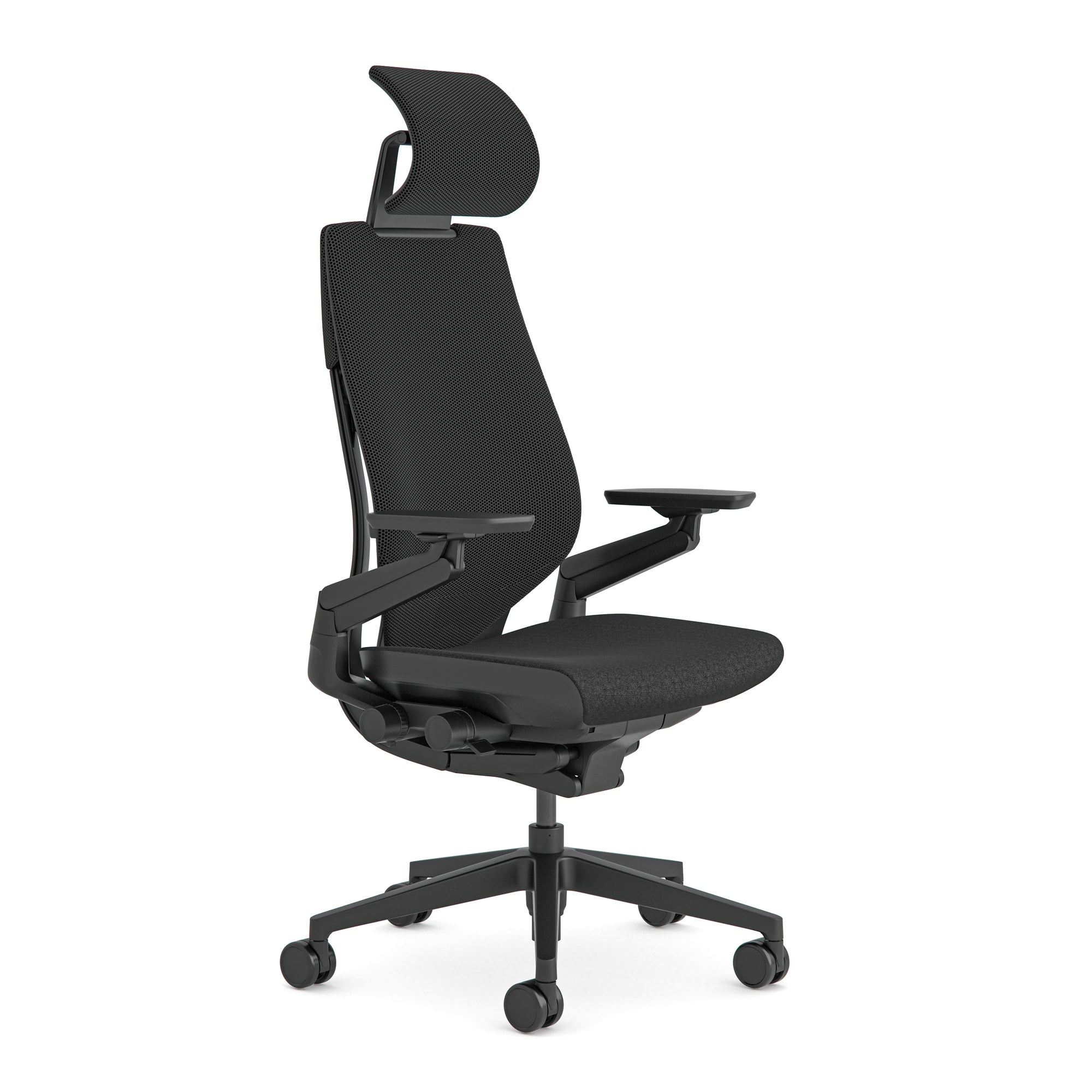 Mit Kopfstütze / 3D Knit Schwarz 01+Era Onyx CSE14