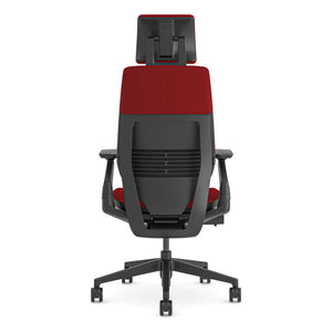 Mit Kopfstütze / 3D Knit Dunkelrot 14+Atlantic Rot AT01