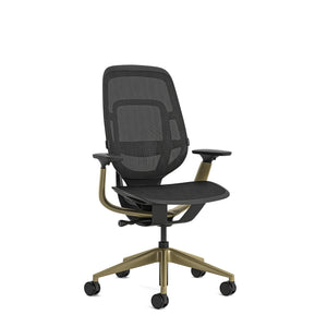 Ohne Kopfstütze / Intermix Schwarz KR08+Matte Brass 4B22