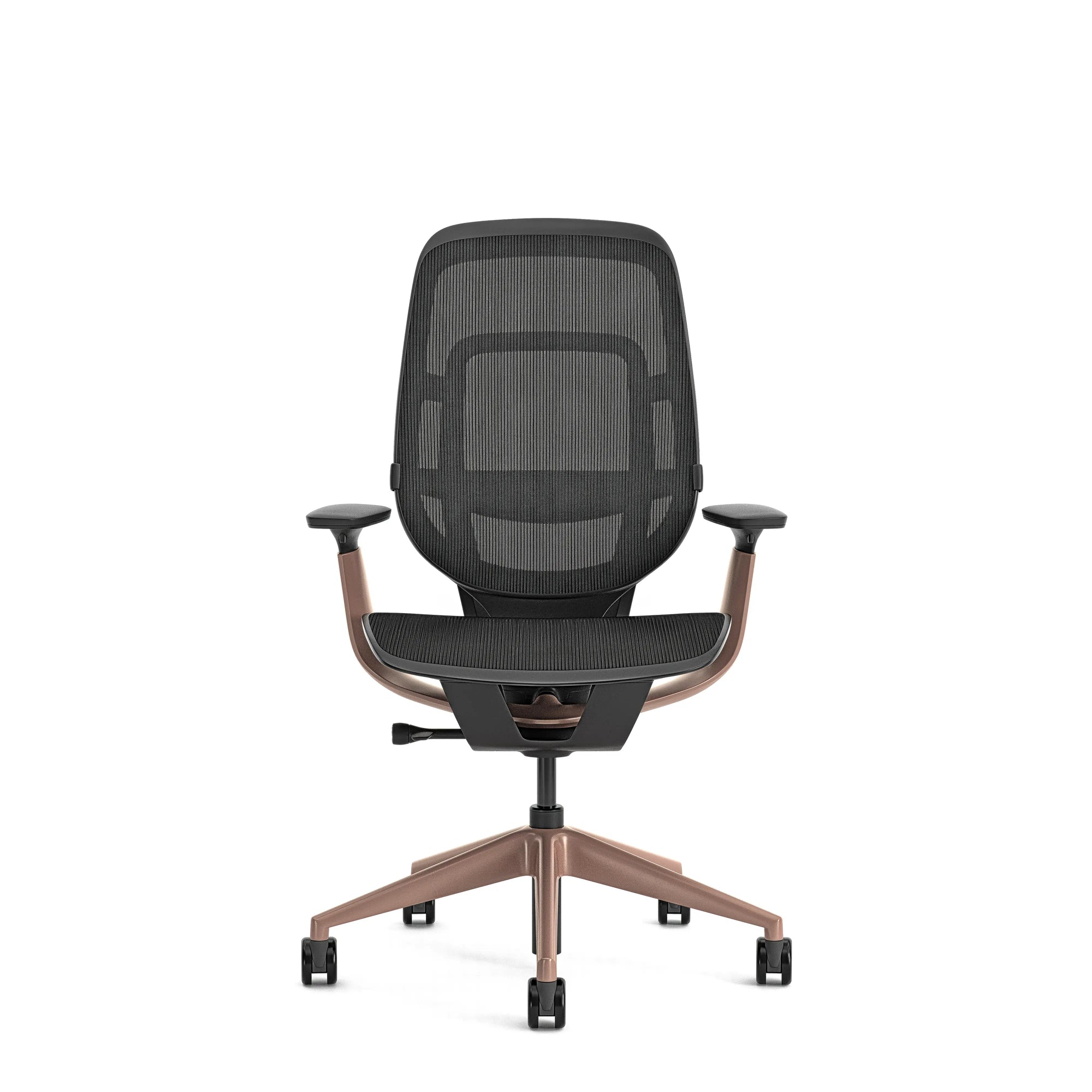 Ohne Kopfstütze / Intermix Schwarz KR08+Matte Copper 4B25