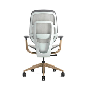 Ohne Kopfstütze / Intermix Opaque Möwengrau KR14+Matte Brass 4B22