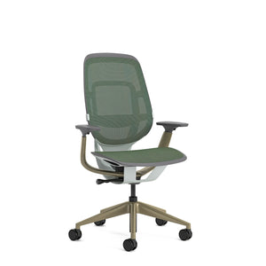 Ohne Kopfstütze / Intermix Shift Blau-Gold KR13+Matte Brass 4B22