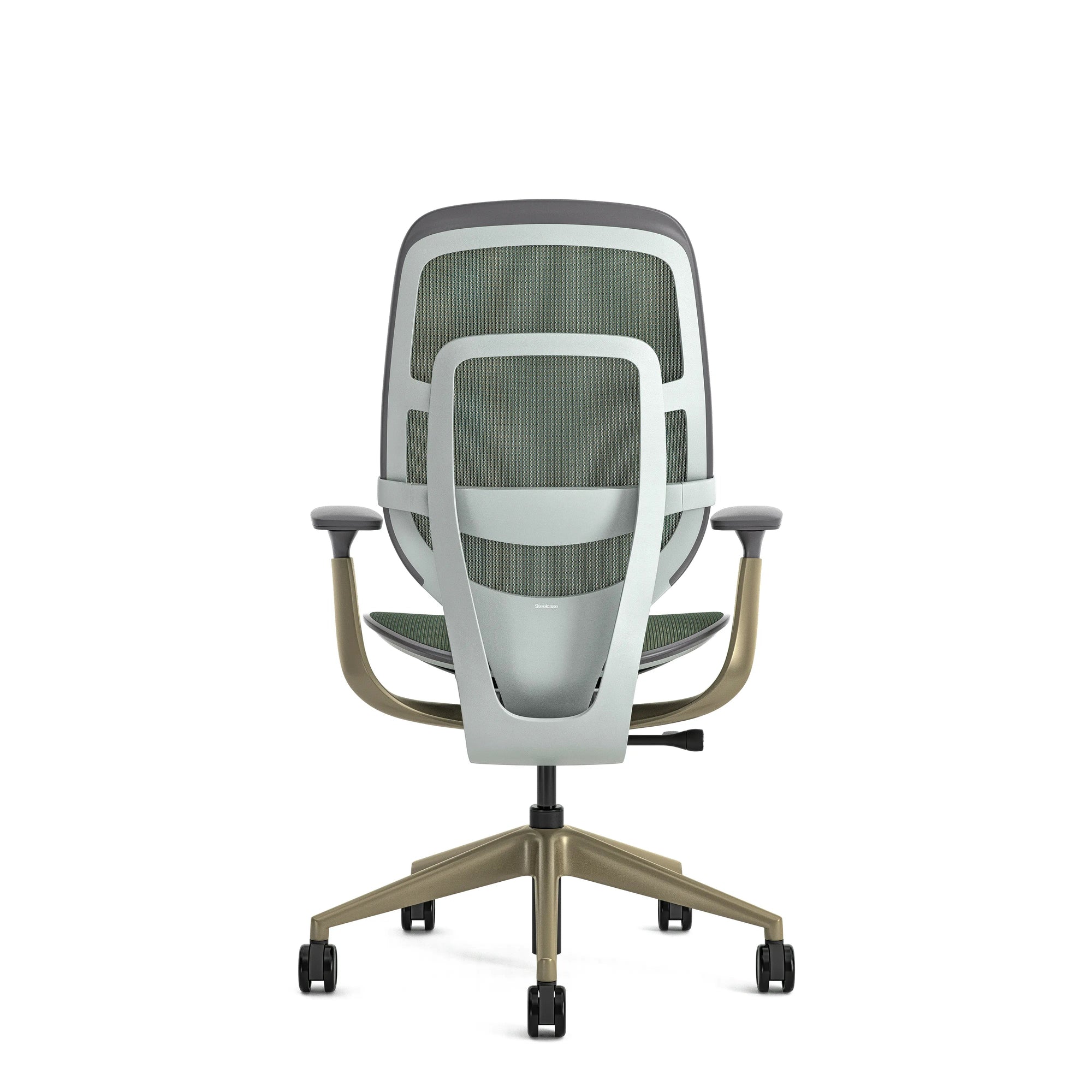 Ohne Kopfstütze / Intermix Shift Blau-Gold KR13+Matte Brass 4B22