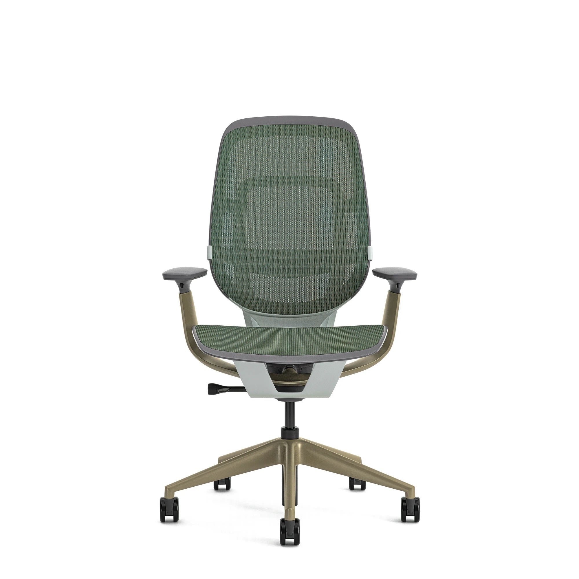 Ohne Kopfstütze / Intermix Shift Blau-Gold KR13+Matte Brass 4B22