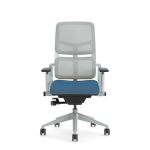 Ohne Kopfstütze / Grid Möwengrau KR05/Era Kobalt CSE42