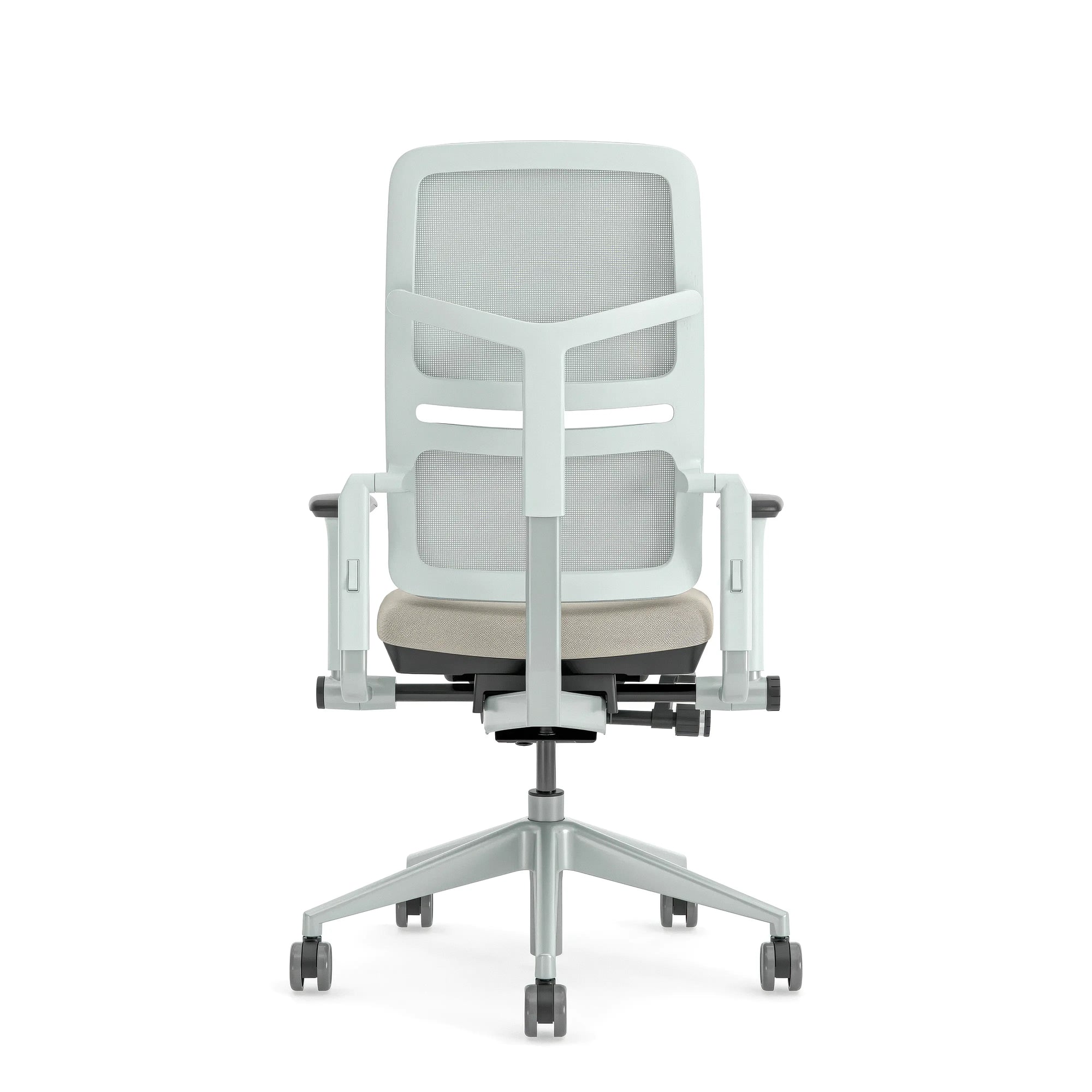 Ohne Kopfstütze / Grid Möwengrau KR05/Era Hellbeige CSE01