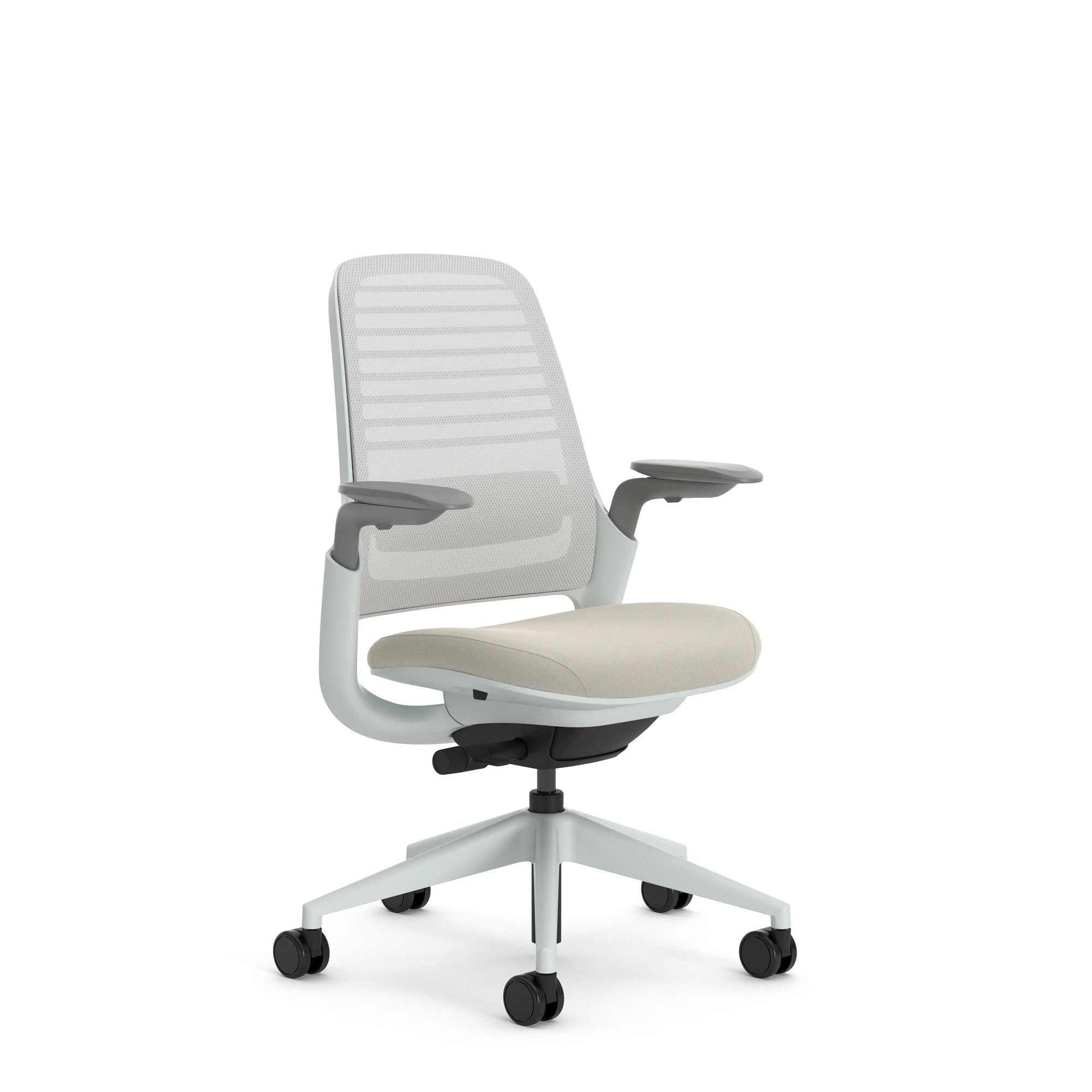 Ohne Kopfstütze / 3D Microknit Möwengrau 5T31/Era Hellbeige CSE01