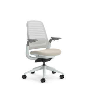 Ohne Kopfstütze / 3D Microknit Möwengrau 5T31/Era Hellbeige CSE01