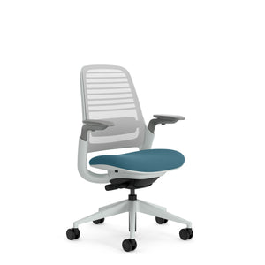 Ohne Kopfstütze / 3D Microknit Möwengrau 5T31/Atlantic AT38