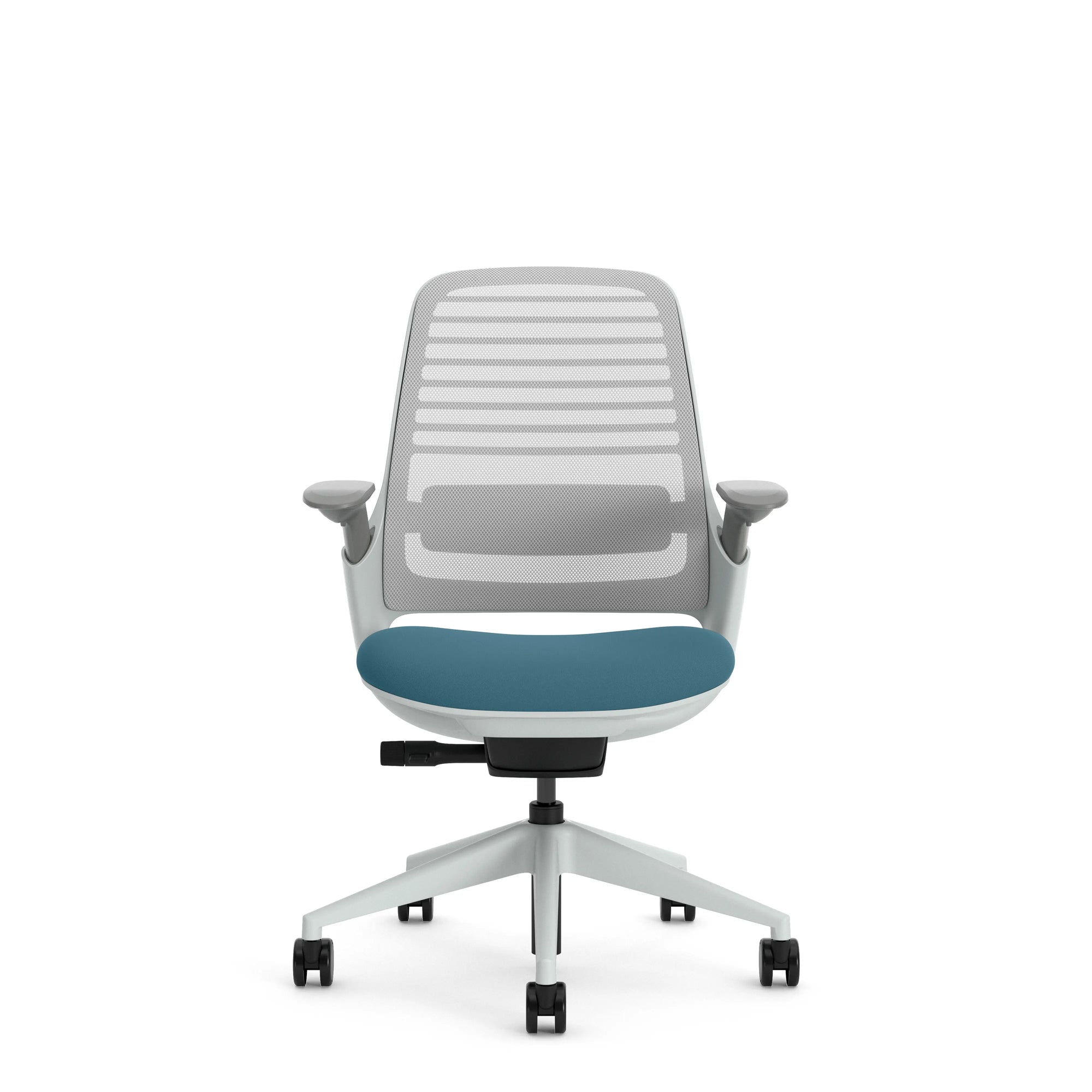 Ohne Kopfstütze / 3D Microknit Möwengrau 5T31/Atlantic AT38