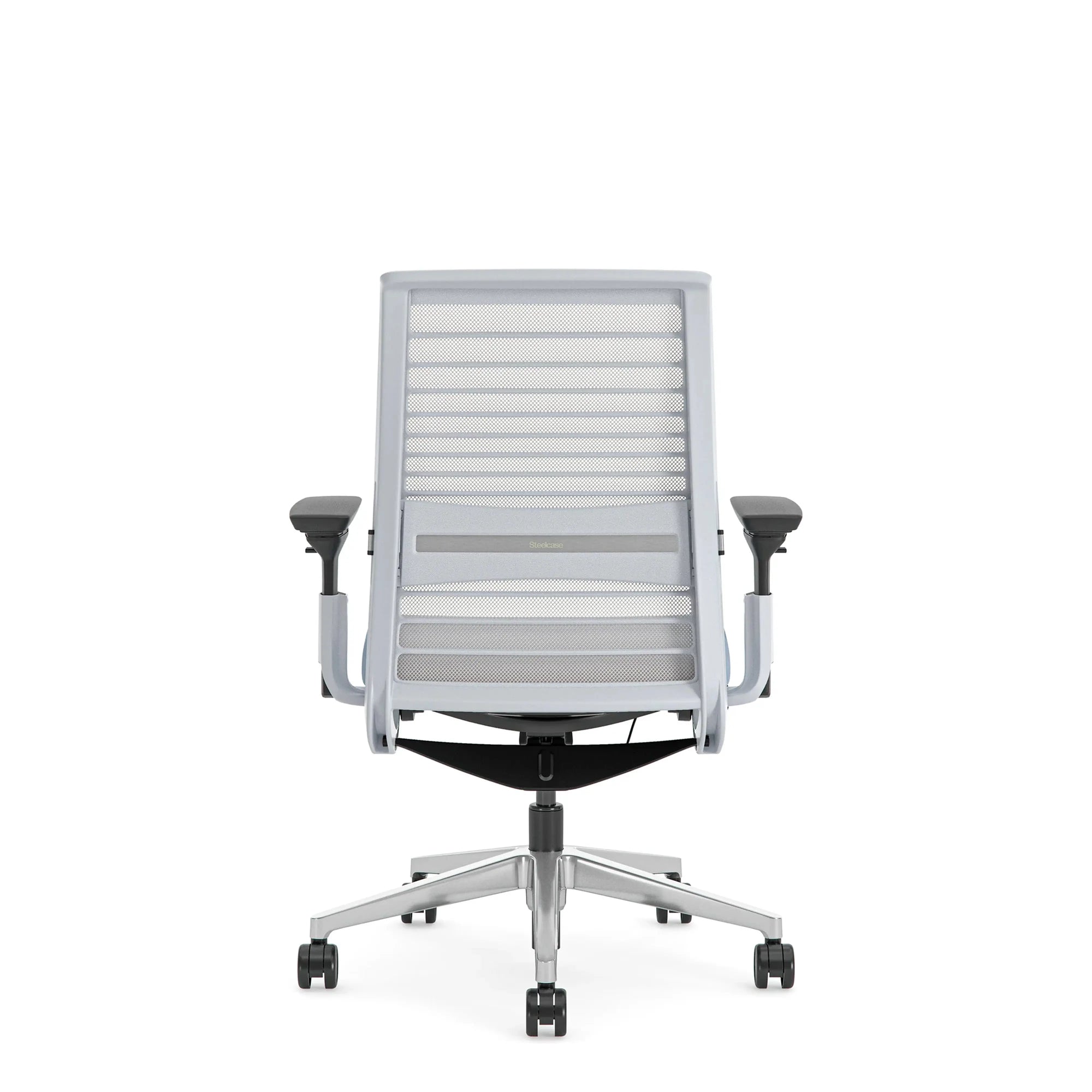 Ohne Kopfstütze / 3D Microknit Möwengrau 5T31/ Era Blauer Nickel CSE39