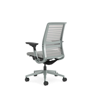 Ohne Kopfstütze / 3D Microknit Möwengrau 5T31/Atlantic Nickel AT17