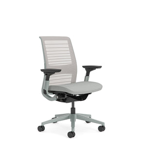 Ohne Kopfstütze / 3D Microknit Möwengrau 5T31/Atlantic Nickel AT17