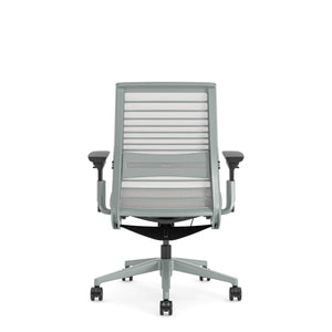 Ohne Kopfstütze / 3D Microknit Möwengrau 5T31/Atlantic Nickel AT17