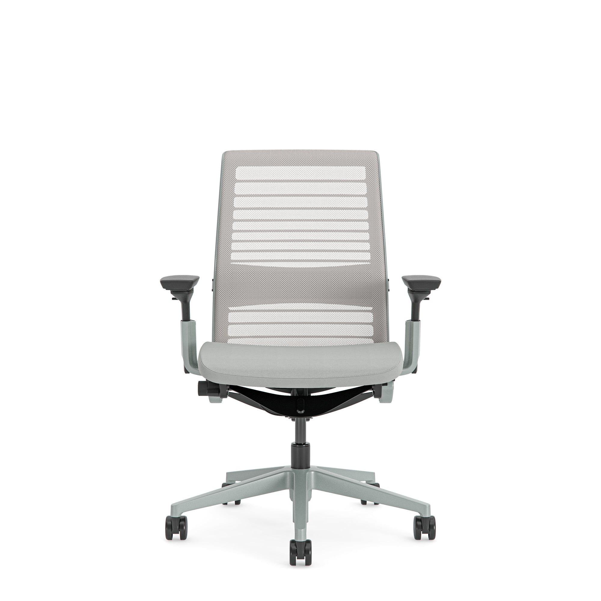 Ohne Kopfstütze / 3D Microknit Möwengrau 5T31/Atlantic Nickel AT17