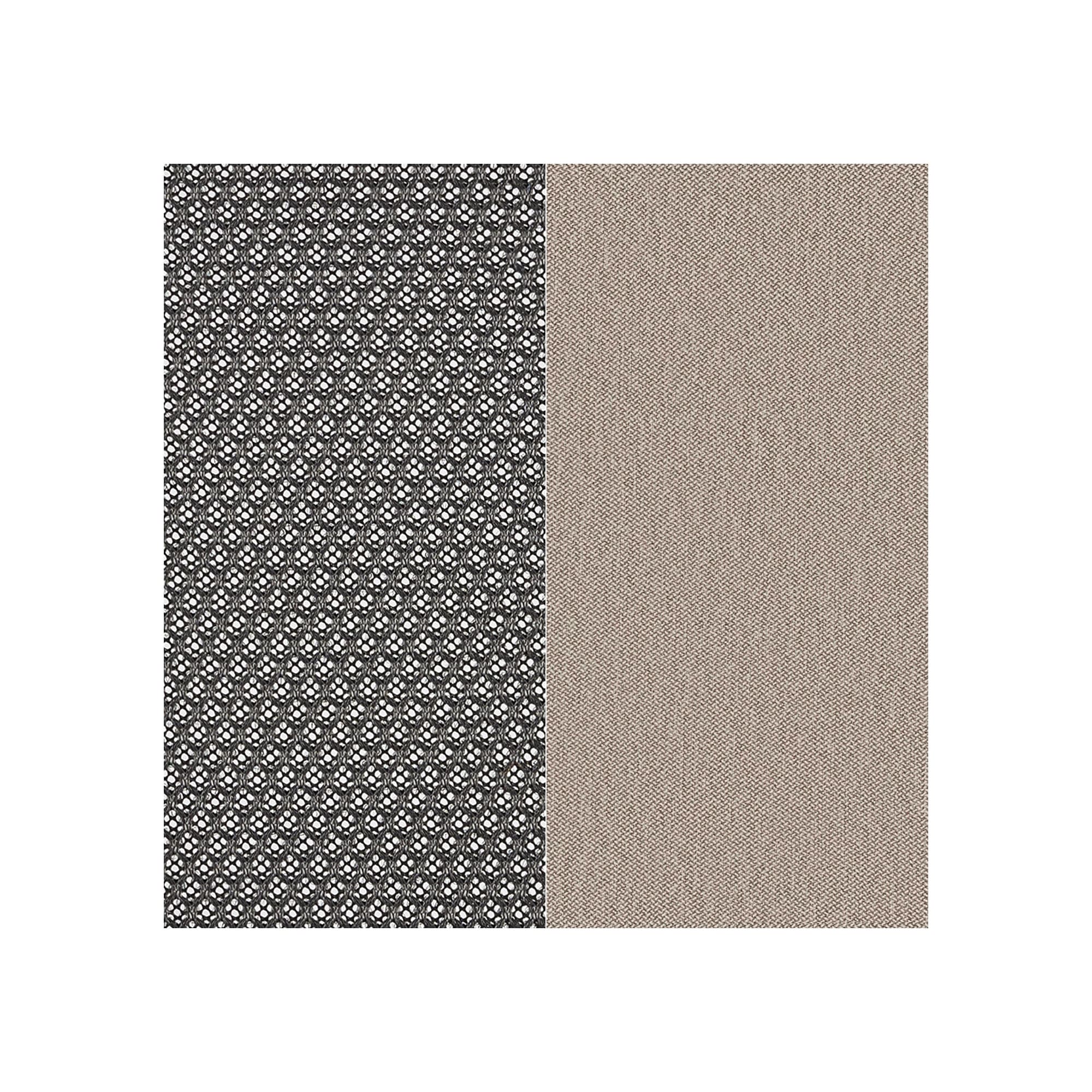 Ohne Kopfstütze / 3D Microknit Pfeffer ST29/Era Trüffel CSE02