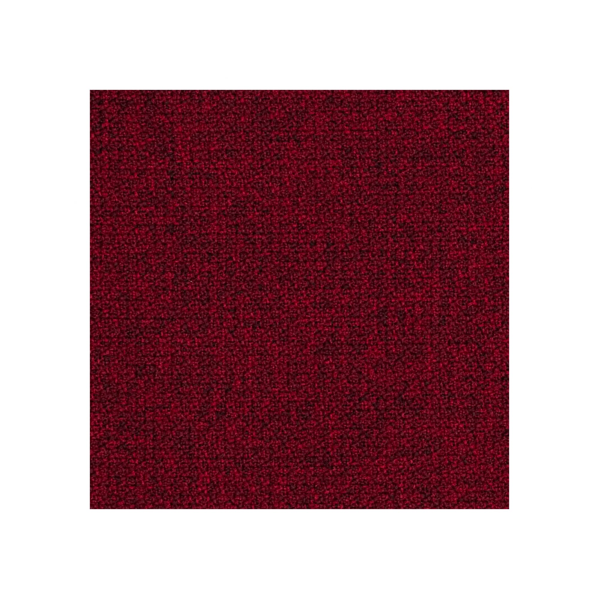 Rückenlehne mit Stofftop / Step Melange Karminrot ST205